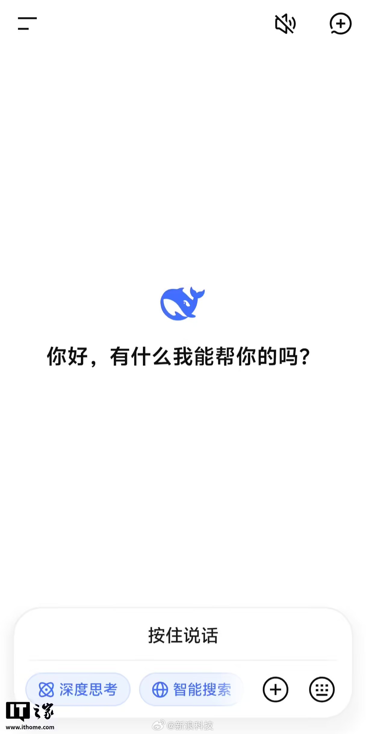 DeepSeek_灰度测试语音对话功能 图1